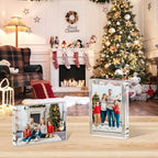 XINANDE 5x7 Acrylic Picture Frames 1 Pack, 10+10MM Premium Acrylic Photo Frame - Image 7