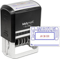 MaxMark Large Self-Inking Rubber Date Office Stamp by Maxmark