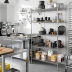 Regal Altair 24" Deep x 42" Wide x 74" Height Wire Shelving Kit | 5-Tier | NSF - Image 6