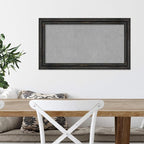 Amanti Art Black Framed Magnetic Board 15x27 Small Vision Board - Image 5
