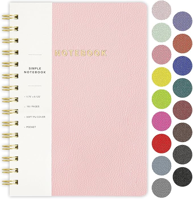 Spiral Notebook-5.75" x 8.125" College Ruled Journal by Oneirom