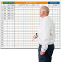 Extra Large Property Management Make Ready White Board, 36X45 Inch Big Dry by Furtigarti