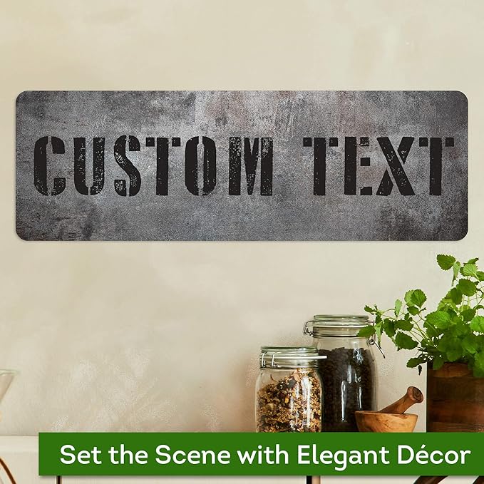 Custom Sign, Custom Street Sign, 11 Font Colors, 13 Font Styles, 4 Hole Options - Image 4