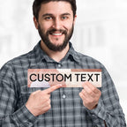 Custom Sign, Custom Street Sign, 11 Font Colors, 13 Font Styles, 4 Hole Options - Image 2