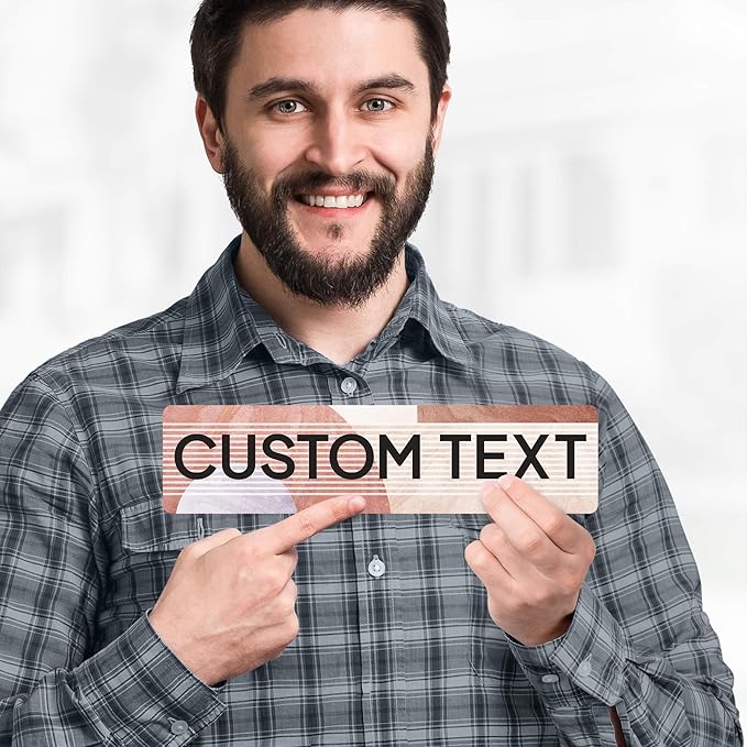 Custom Sign, Custom Street Sign, 11 Font Colors, 13 Font Styles, 4 Hole Options - Image 2