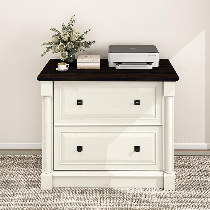 blini 2 Drawer File Cabinet Farmhouse Lateral File Cabinet - Image 7