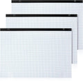 Fainne 3 Pcs Large Engineering Graph Paper Grid Graph Paper Pad Giant Drafting by Fainne