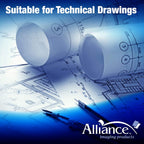 Alliance Wide Format Paper Bond Engineering Rolls (2 Rolls, 36 In x 500 Ft)