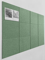 DECORITA Green Bulletin Board | Large Cork Boards Alternative by DesignerManufacturerofInnovativeBulletinBoardSolutionsforHomeOffice