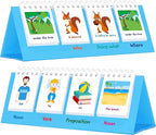 Sentence Flip Charts, 80 Double Sided Cards 40 Sentences, Learn Parts of Speech by SpriteGru