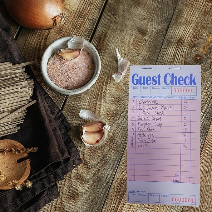 Guest Check Books 10 Pack, Guest Checks - Image 7