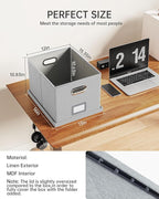 Oterri File Organizer, File Box, File Cabinet - Image 3