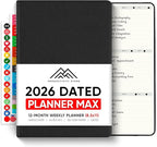 Dated, 2026 Planner, 8.5" x 11" by PRODUCTIVITYSTORE