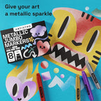 ARTISTRO 8 Metallic Poster Markers - Image 6