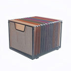 SREGGSIY Metal Mesh Hanging File Organizer, Office/School/Home File Crate by SREGGSIY