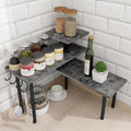 Homode Kitchen Countertop Organizer, 3 Tier Corner Shelf Bathroom Counter by Homode
