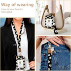 bolimoss Cute Floral Lanyard Wallet and ID Badge Holder - Image 5