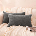 Amazon Basics Chenille Throw Pillow Covers, Home Decor Lumbar Cushion Cover by AmazonBasics
