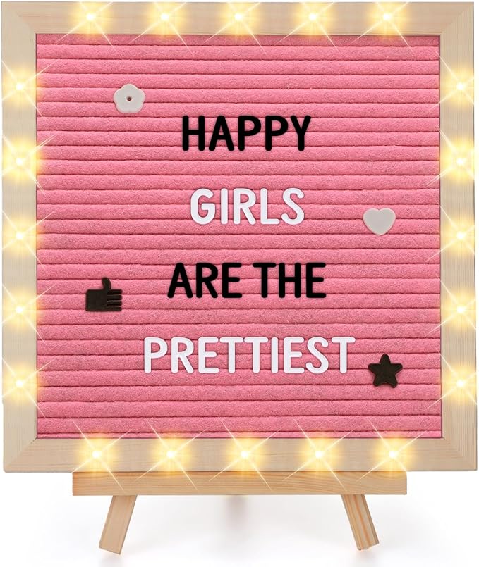 Changeable Felt Letter Board by ANPHSIN