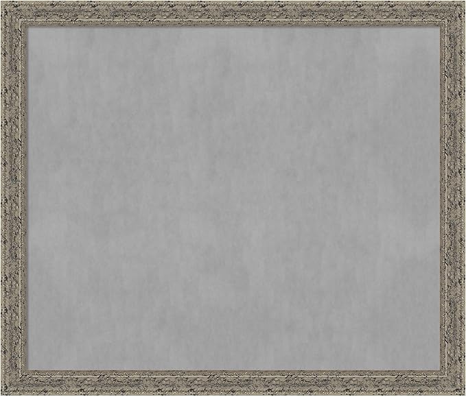 Amanti Art Silver Framed Magnetic Board 45x53 Oversize Vision Board by AmantiArt