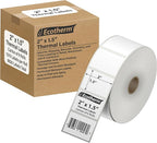 2" x 1.5" Thermal Labels | 6 Rolls | 8220 Labels | fits Zebra, Offnova Thermal by EcothermProducts