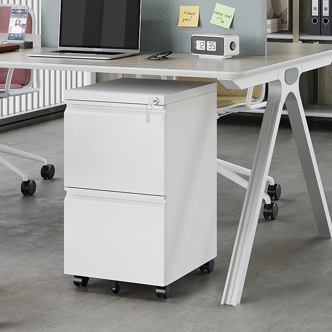 Fesbos 2 Drawer Vertical File Cabinet - Image 4