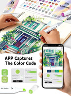 AEDAGA 120 Colors Alcohol Markers - Image 5
