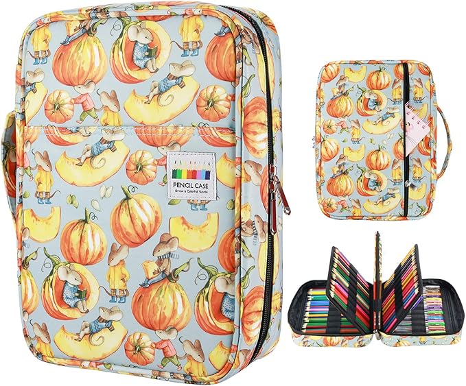 YOUSHARES Colored Pencil Case 220 Slots Pen Case Organizer by YOUSHARES