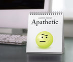 Genuine Fred THE DAILY MOOD Desktop Flipchart - 47 Moods - Helps Identify Emotions & Start Conversation - Fun & Functional Desk Accessories for home or office - Funny Gift for Coworkers - Office Gifts