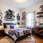 Personalized Baseball Metal Sign Custom Baseball Signs Wall Art, Custom Name - Image 2