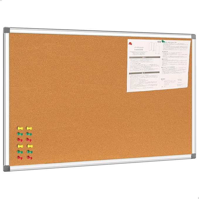Cork Bulletin Board, Bulletin-Boards, Notes Board, Memo Board, 18 x 24inch - Image 4