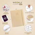 Clever Fox Planner PRO – Weekly & Monthly Life Planner to Increase Productivity - Image 2