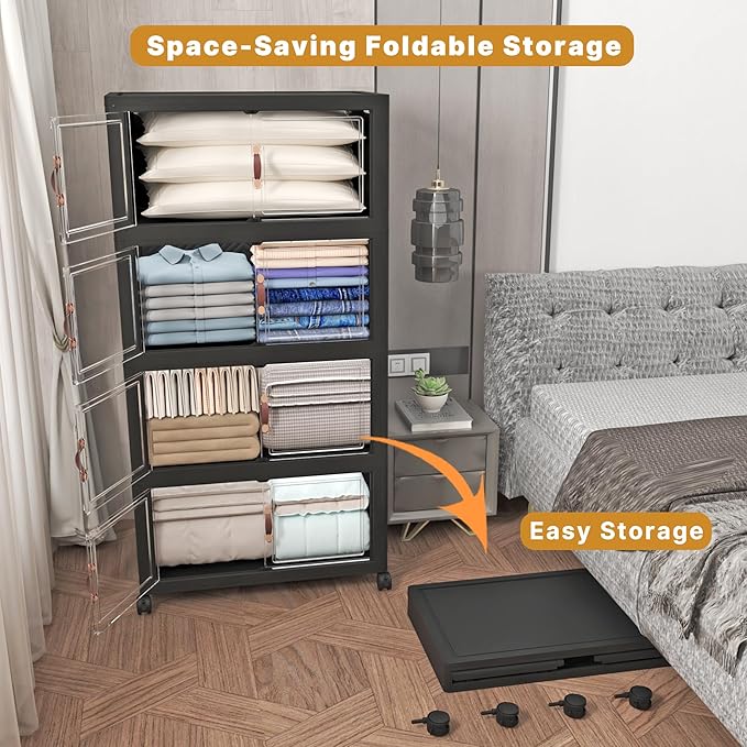 UAMFURI Extra Large Stackable Storage Bins - Image 5