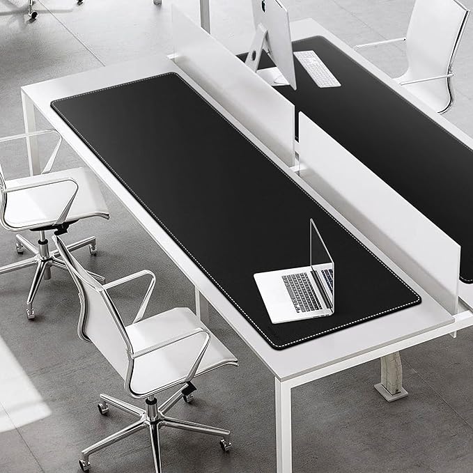 Mydours Extra-Long 67" x 24" Desk Mat, PU Leather Surface - Image 4