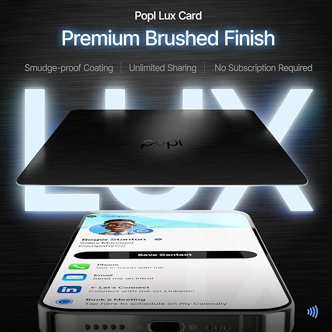 Popl Smart NFC Business Card - Image 2