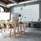 Magnetic Frosted Glass Whiteboard 48"x72" Glass Dry Erase Board 48"x72" Wall - Image 2