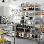 Regal Altair 24" Deep x 54" Wide x 86" Height Wire Shelving Kit | 8-Tier | NSF - Image 4