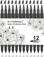 Hethrone Black Markers for Drawing by Hethrone