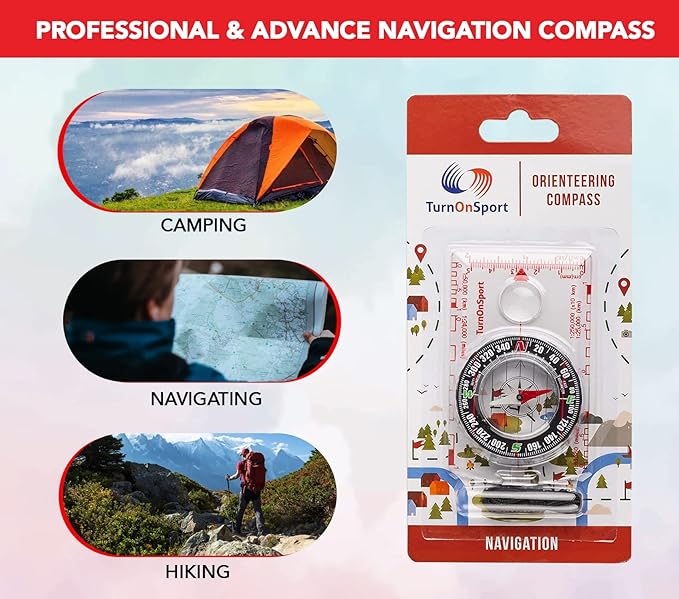 TurnOnSport Orienteering Compass - Image 6