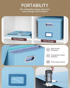 Oterri File Organizer, File Box, File Cabinet - Image 2