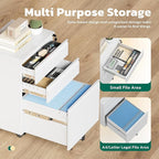 Greenvelly 3 Drawer Mobile File Cabinet - Image 5