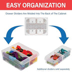 Akro-Mils 44-Drawer Plastic Drawer Storage Cabinet - Image 5