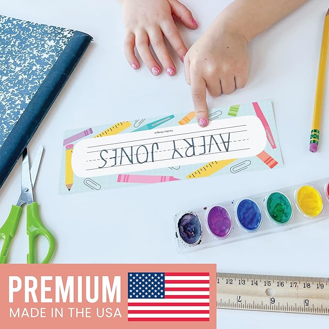Desk Name Tags for Classroom -25 Student Name Plates for Classroom Kindergarten - Image 5