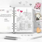 CAISEXILE 8 Neutral Palette Glitter Gel Pens Set, 1.0 mm Fine Point - Image 5