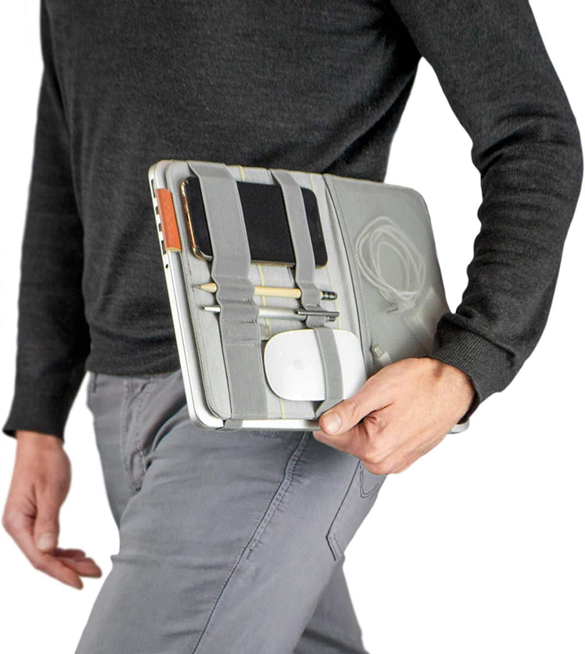 Beblau FOLD Portable TECH Organizer attachable to your Devices | Desk Sleeve ...