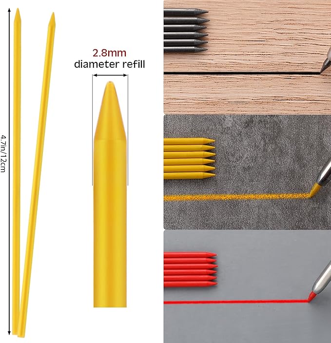 Zhehao 90 Pack 2.8 mm Pencil Lead Refills - Image 2