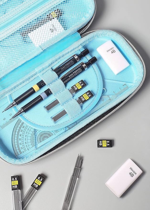 Lifreer 0.5 Lead Refills, Unbreakable 0.5 mm Lead Refills and 2 Premium Erasers - Image 8