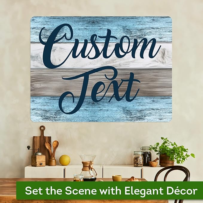 Custom Sign, Custom Street Sign, 11 Font Colors, 13 Font Styles, 4 Hole Options - Image 4