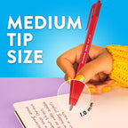 Paper Mate InkJoy 100RT Retractable Ballpoint Pens, Medium Point, Colorful - Image 5