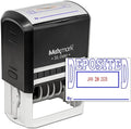 MaxMark Large Self-Inking Rubber Date Office Stamp by Maxmark